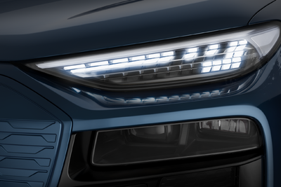 ヘッドランプが8パターンに切り替わる! アウディ『Q6 e-tron』向け、フォルビアが開発 画像