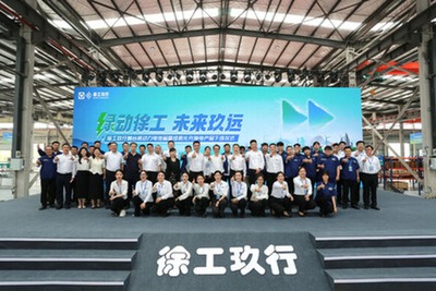 商用バッテリー交換技術をXCMGとエニアゴンが共同開発、1分半で交換可能に 画像