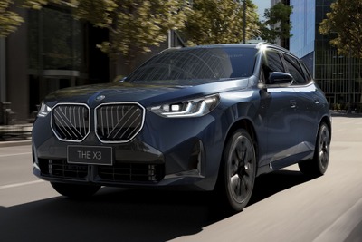 中国専用の新型BMW『X3』は110mm長いロング仕様、光るグリルは標準装備 画像