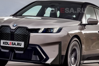 BMW新世代の顔! フルサイズ電動SUV『iX』が初の大幅改良…660psにパワーアップ、航続も延長か 画像