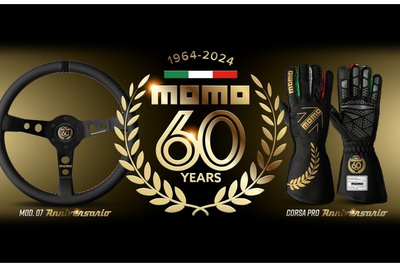 「MOMO」60周年、モトーリモーダが記念モデルのステアリング&グローブ予約受付を開始 画像