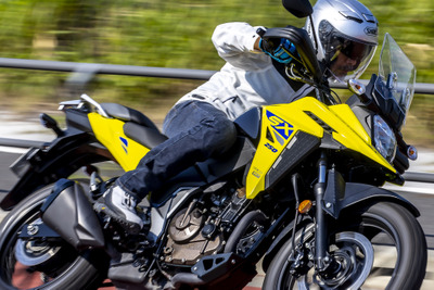 【スズキ Vストローム250SX 試乗】「SX」のネーミングに納得! 気軽に足を伸ばせる「両刀使い」…佐川健太郎 画像
