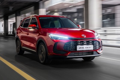 MG、新型ハイブリッドSUV「ZS Hybrid+」発表…燃費20km/リットル 画像