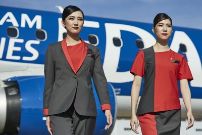 FDA：フジドリームエアラインズが制服刷新…コントラスト＆非対称 画像