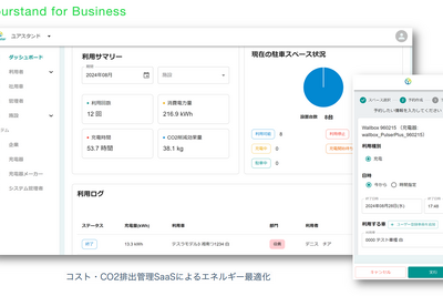 ユアスタンド、法人向けEV充電管理サービス開始…社員の通勤のEV化も支援 画像