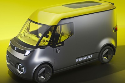 ルノー初のSDV技術搭載、「カングー」サイズの次世代電動商用車『エスタフェット』を提案 画像