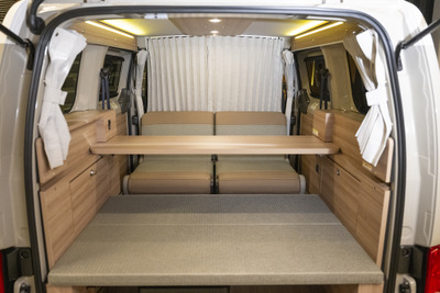 車中泊に“ちょうどいい!”日産 NV200『MYROOM』が登場 画像