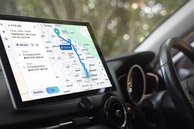 HEREのEVナビ技術、インド市場に本格参入…充電対応ルートサービス開始 画像
