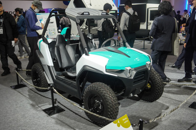 「進化し続ける」ヤマハの小型電動バギーに注目、新作の改良点は…ジャパンモビリティショー ビズウィーク2024 画像