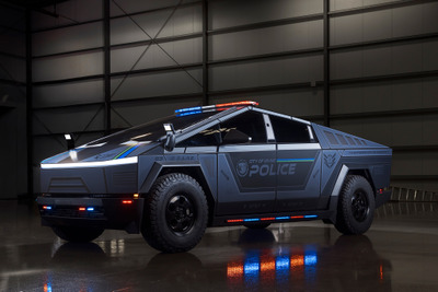 EVパトカー新時代へ、テスラ『サイバートラック』を警察車両として初導入 画像