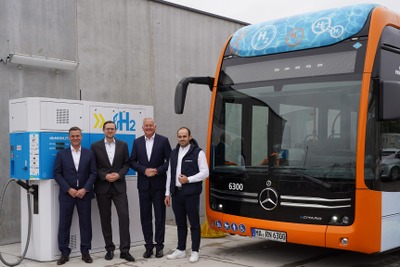 ダイムラーバス、燃料電池車向け水素インフラ拡大へ…H2 MOBILITYと提携 画像