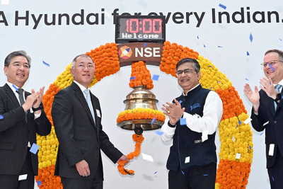 ヒョンデ、インド史上最大規模のIPOで上場…EV関連の投資計画も発表 画像