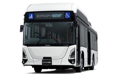 いすゞのBEVバス、『エルガEV』に郊外型モデル追加---着席定員が増加 画像