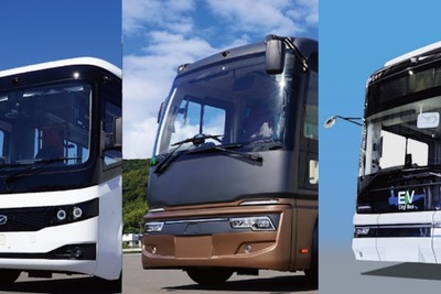 EVモーターズ、EVバス3車種を開発、国内初のマイクロバスも 画像