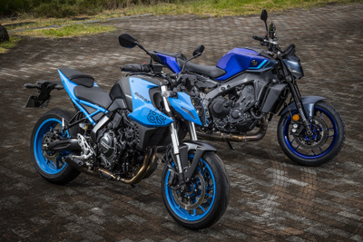 カテゴリーは同じっぽいけど予想以上に違う!ヤマハ『MT-09』とスズキ『GSX-8S』、最新スポーツネイキッドを試乗比較 画像