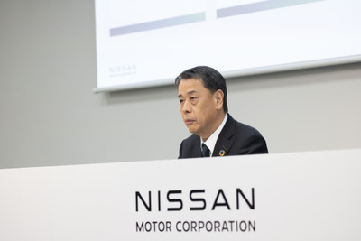 【株価】日産自が急反落、中間期最終益9割減を嫌気した売りに押される 画像