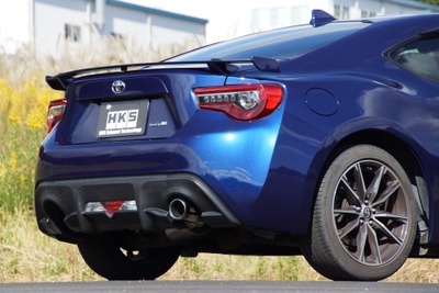 ステンレスマフラー最軽量!『86/BRZ』専用「HKSハイパワーSPEC-L2シングル」発売 画像