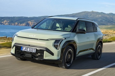 セグメントをリードするEV航続605km、キアが新型コンパクト電動SUV『EV3』発表 画像