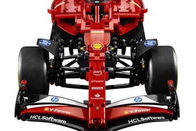 大人のレゴ「フェラーリF1」モデル発売へ…MGU-Hが回転するV6エンジンのこだわり 画像