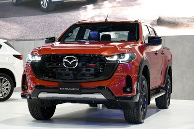 最新のマツダ顔に変身! 新型ピックアップトラック『BT-50』、タイ国際モーターエキスポ2024に登場 画像