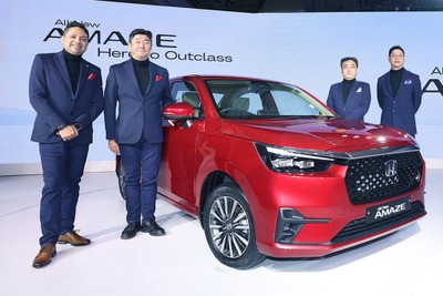 ホンダ『アメイズ』新型が世界初公開、3代目は『WR-V』顔に 画像