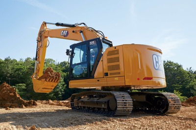 キャタピラー、新型油圧ショベル「Cat 325 汎用小旋回機」発売…狭所作業に強み 画像