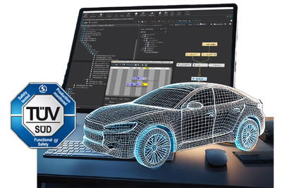 ゲーム技術を活用した自動車開発向けソフト管理ツール「Helix Core」、ISO 26262認証を取得 画像