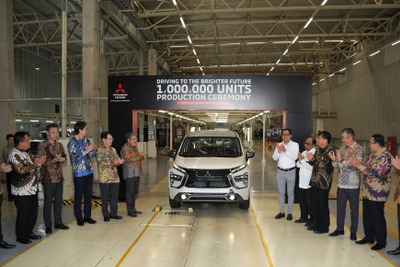 三菱自動車のインドネシア工場、稼働7年で生産100万台達成…世界50か国に輸出 画像