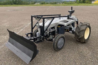 スズキの電動モビリティベースユニット活用、自動運転の除雪ドローン出展へ…CES 2025 画像