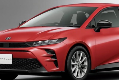 トヨタ『カローラ』次期型の登場は2025年末!? 進化版ハンマーヘッド採用でフルモデルチェンジへ! 画像