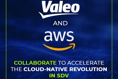 ヴァレオとアマゾン・ウェブ・サービス、SDV変革を支援する3つのソリューション発表…CES 2025 画像