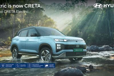 ヒョンデ、新型コンパクト電動SUV「クレタ・エレクトリック」発表…航続473km 画像