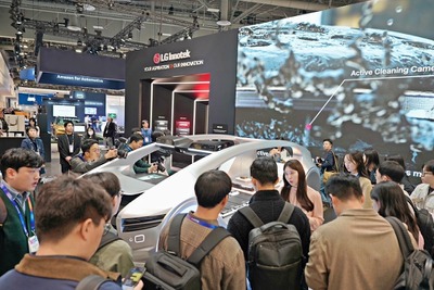 次世代の自動車向け通信・照明技術、LGイノテックが発表…CES 2025 画像