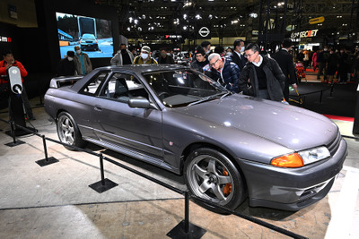 商品化はナシ!? R32型『スカイラインGT-R』をEV化した日産のねらい…東京オートサロン2025 画像