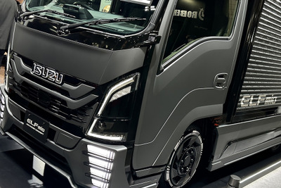 いすゞ『エルフミオ』をカスタム! AT限定普通免許で運転できる小型トラックに「3つの新提案」…東京オートサロン2025 画像