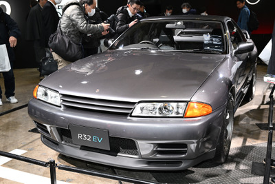 伝説の日産「R32 GT-R」がEVに!「市販化なし」もSNSファンの反応は?…東京オートサロン2025 画像