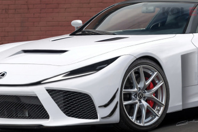 『LFA』後継スーパーカーは「究極のレクサス」、いよいよ2025年内発売! これが量産デザインか? 画像