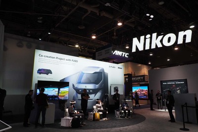 高度なセンシングを実現する“テレワイドカメラ”、ニコンと三菱ふそうが開発…CES 2025 画像