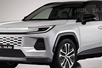 内部資料から最終デザイン発覚! トヨタ『RAV4』次期型、EVや頑強な「TRD Pro」導入も 画像