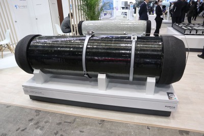 FCEVの本命は大型トラック、フォルヴィアは直径620mmの水素タンクを展示…水素・燃料電池展 2025 画像