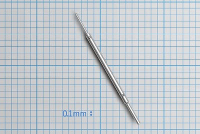 世界最小の半導体検査用プローブは直径0.08mm、小型化ニーズに応えてヨコオが開発 画像