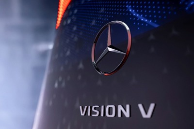 メルセデスベンツ、次世代ラグジュアリーバン『Vision V』を4月発表へ 画像