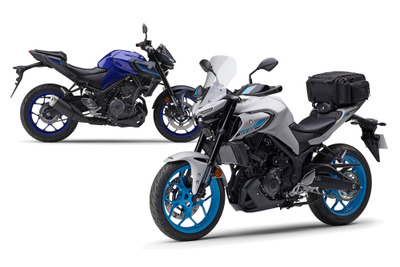 ヤマハの軽快ネイキッド『MT-03』『MT-25』がマイチェン、“お得”なツーリングパッケージ車も登場 画像