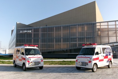 三菱『ミニキャブEV』、大阪・関西万博2025の救急搬送車両に起用 画像