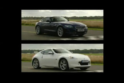 ［動画］BMW Z4 対日産 フェアレディZ…スポーツカー対決 画像