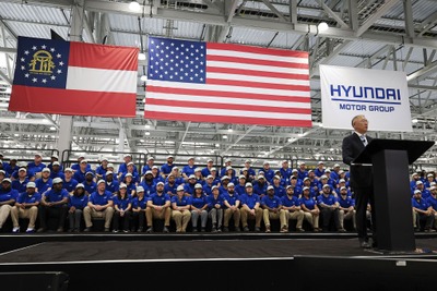 ヒョンデ、米国に大規模EV工場「メタプラントアメリカ」開所…年産50万台 画像