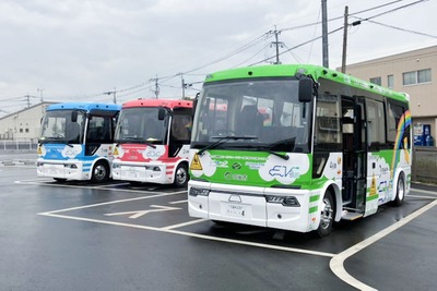 国内初のEVスクールバス、4月7日営業運転開始へ 画像