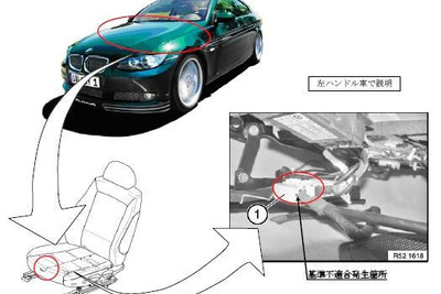 【リコール】BMWアルピナ B3 ビターボクーペ のエアバッグ…作動しないおそれ 画像