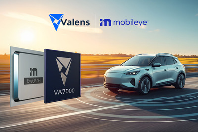 モービルアイ、次世代自動運転システムにValensの高速通信チップ採用 画像