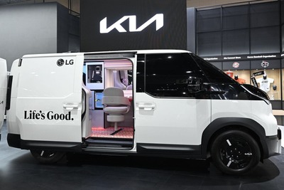 AI家電を車内に搭載!? 日本導入予定の新型EV『PV5』が大胆なコンセプトカーに 画像